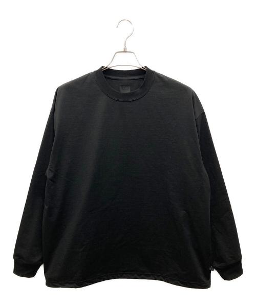 DAIWA（ダイワ）DAIWA (ダイワ) TECH DRAWSTRING L/S TEE/テック ドローストリング ロングスリーブ ティー ブラック サイズ:Lの古着・服飾アイテム