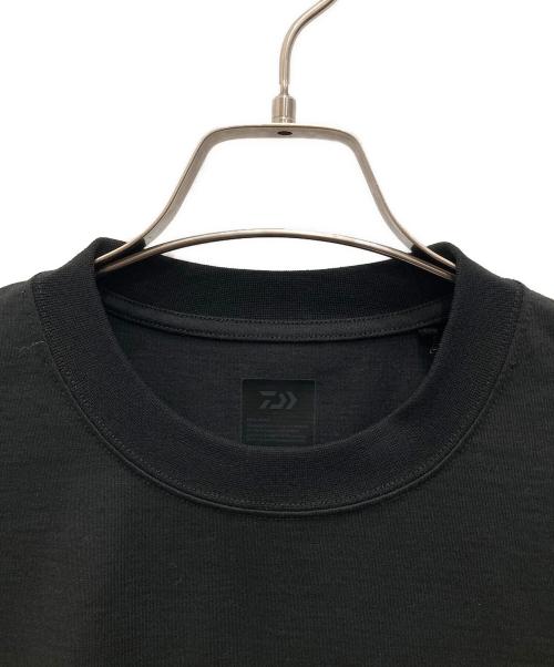 DAIWA（ダイワ）DAIWA (ダイワ) TECH DRAWSTRING L/S TEE/テック ドローストリング ロングスリーブ ティー ブラック サイズ:Lの古着・服飾アイテム