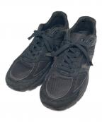 NEW BALANCEニューバランス）の古着「990v5ローカットスニーカー」｜ブラック