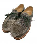 PARABOOTパラブーツ）の古着「MICHAELチロリアンシューズ」｜オリーブ