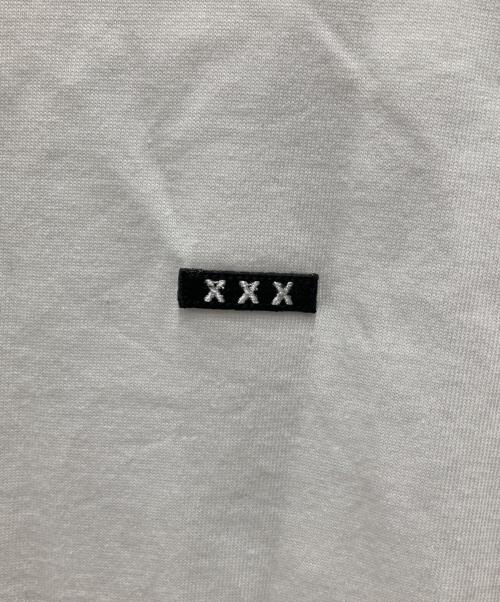 GOD SELECTION XXX（ゴッドセレクショントリプルエックス）GOD SELECTION XXX (ゴッドセレクショントリプルエックス) 長袖Tシャツ ホワイト サイズ:Lの古着・服飾アイテム