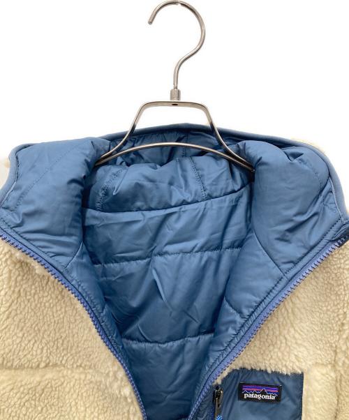 Patagonia（パタゴニア）Patagonia (パタゴニア) Ks' Reversible Ready Freddy Hoody アイボリー×ブルー サイズ:XXLの古着・服飾アイテム