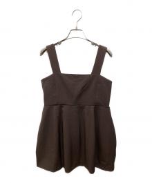 forme（フォルメ）の古着「ビスチェ」｜ブラウン