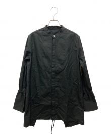 Whim Gazette（ウィムガゼット）の古着「バックシャンシャツ」｜ブラック