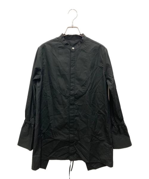 Whim Gazette（ウィムガゼット）Whim Gazette (ウィムガゼット) バックシャンシャツ ブラック サイズ:Fの古着・服飾アイテム