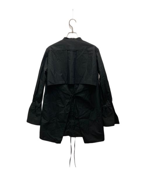 Whim Gazette（ウィムガゼット）Whim Gazette (ウィムガゼット) バックシャンシャツ ブラック サイズ:Fの古着・服飾アイテム