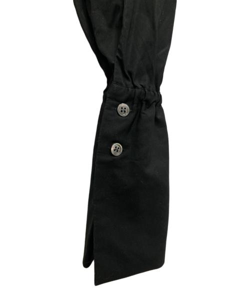 Whim Gazette（ウィムガゼット）Whim Gazette (ウィムガゼット) バックシャンシャツ ブラック サイズ:Fの古着・服飾アイテム