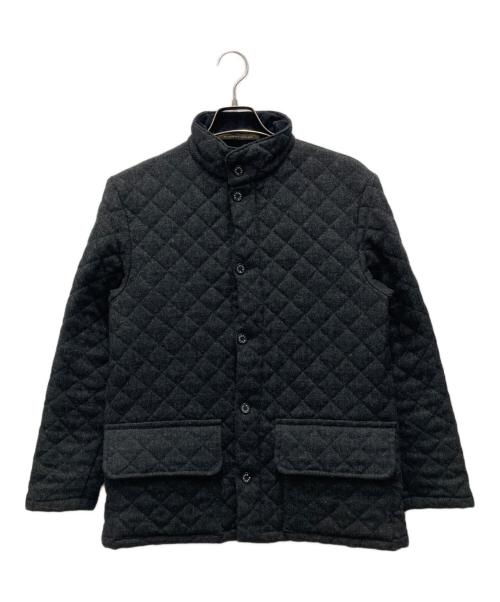 MACKINTOSH（マッキントッシュ）MACKINTOSH (マッキントッシュ) ウールキルティングジャケット ブラック サイズ:36の古着・服飾アイテム