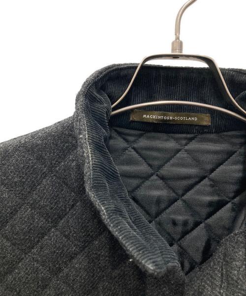 MACKINTOSH（マッキントッシュ）MACKINTOSH (マッキントッシュ) ウールキルティングジャケット ブラック サイズ:36の古着・服飾アイテム