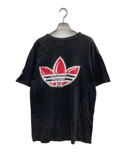 adidas（アディダス）adidas (アディダス) カットソー ブラック サイズ:Mの古着・服飾アイテム