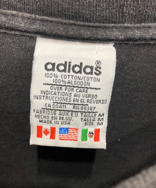 adidas（アディダス）adidas (アディダス) カットソー ブラック サイズ:Mの古着・服飾アイテム