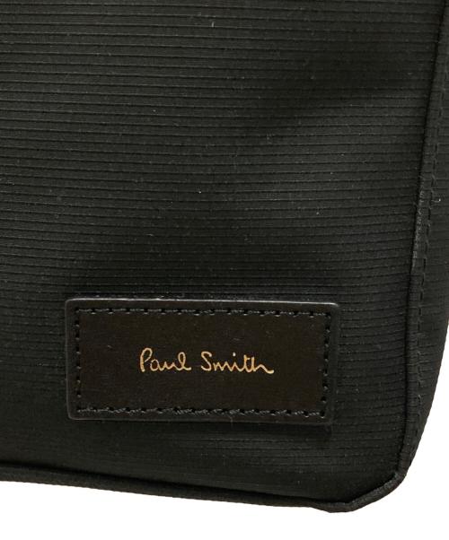 PAUL SMITH（ポールスミス）Paul Smith (ポールスミス) ナイロンボディーバッグ ブラウン×ブラックの古着・服飾アイテム