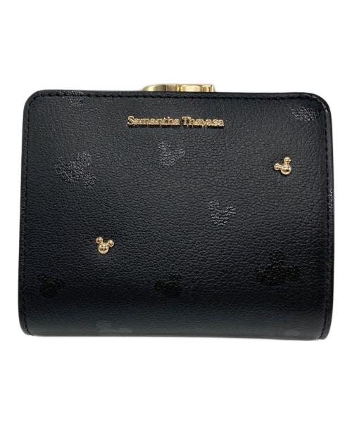 Samantha Thavasa（サマンサタバサ）Samantha Thavasa (サマンサタバサ) DISNEY (ディズニー) 口金折財布 ブラックの古着・服飾アイテム