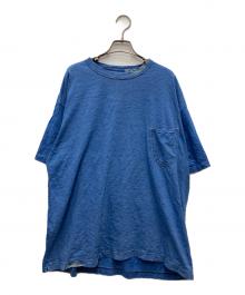 45R（フォーティファイブ・アール）の古着「インディゴ染めTシャツ」｜ブルー