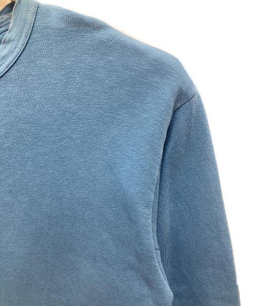 45R（フォーティファイブ・アール）45R (フォーティファイブ・アール) ヘンリーネックスウェット ブルー サイズ:★3つの古着・服飾アイテム