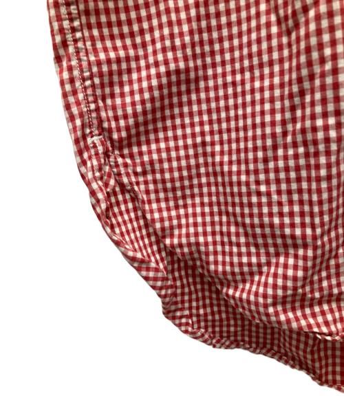 45R（フォーティファイブ・アール）45R (フォーティファイブ・アール) ギンガムチェックシャツ レッド サイズ:XLの古着・服飾アイテム