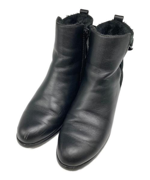 MODE ET JACOMO（モード・エ・ジャコモ）MODE ET JACOMO (モード・エ・ジャコモ) ブーツ ブラック サイズ:24.5の古着・服飾アイテム