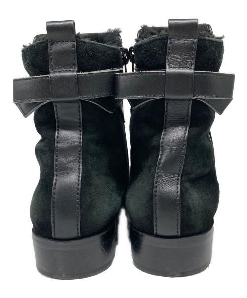 MODE ET JACOMO（モード・エ・ジャコモ）MODE ET JACOMO (モード・エ・ジャコモ) ブーツ ブラック サイズ:24.5の古着・服飾アイテム