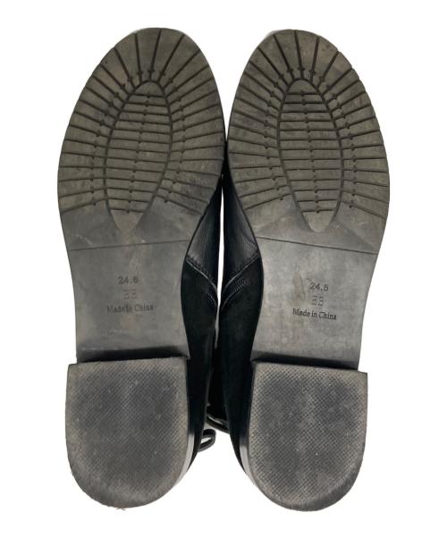 MODE ET JACOMO（モード・エ・ジャコモ）MODE ET JACOMO (モード・エ・ジャコモ) ブーツ ブラック サイズ:24.5の古着・服飾アイテム