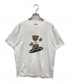 MARITHE+FRANCOIS GIRBAUDマリテフランソワジルボー）の古着「SURFING DOODLE BEAR TEE」｜ホワイト