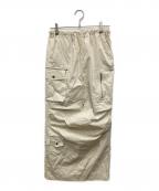 MAISON SPECIALメゾンスペシャル）の古着「Pocket Work Skirt」｜アイボリー