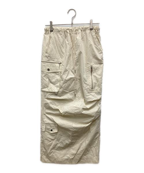 MAISON SPECIAL（メゾンスペシャル）MAISON SPECIAL (メゾンスペシャル) Pocket Work Skirt アイボリー サイズ:36の古着・服飾アイテム