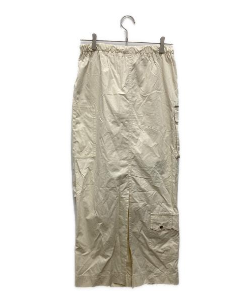 MAISON SPECIAL（メゾンスペシャル）MAISON SPECIAL (メゾンスペシャル) Pocket Work Skirt アイボリー サイズ:36の古着・服飾アイテム