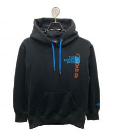 THE NORTH FACE（ザ ノース フェイス）の古着「BACK HALF DOME HOODIE」｜ブラック