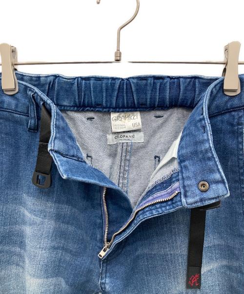 GRAMICCI（グラミチ）GRAMICCI (グラミチ) CIAOPANIC (チャオパニック) デニムクライミングパンツ ブルー サイズ:Sの古着・服飾アイテム