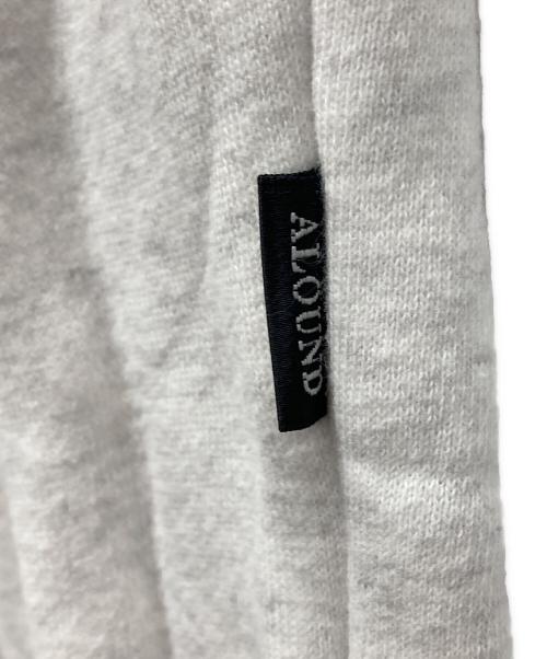 ALOUND（アラウンド）ALOUND (アラウンド) TWO TUCK SWEATPANTS/2 タック スウェットパンツ グレー サイズ:Mの古着・服飾アイテム