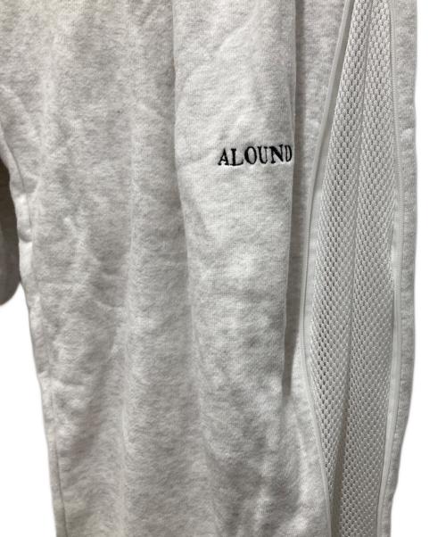 ALOUND（アラウンド）ALOUND (アラウンド) TWO TUCK SWEATPANTS/2 タック スウェットパンツ グレー サイズ:Mの古着・服飾アイテム