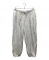 ALOUND（アラウンド）の古着「TWO TUCK SWEATPANTS/2 タック スウェットパンツ」｜グレー