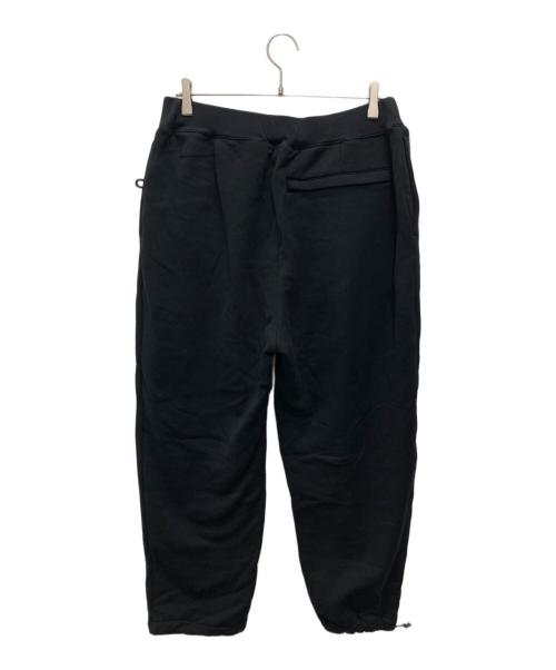 ALOUND（アラウンド）ALOUND (アラウンド) TWO TUCK SWEATPANTS/2 タック スウェットパンツ ブラック サイズ:Mの古着・服飾アイテム