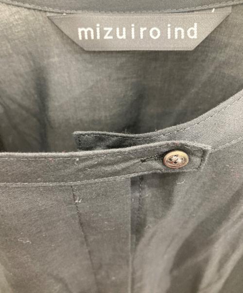 mizuiro-ind（ミズイロインド）mizuiro-ind (ミズイロインド) ブラウスワンピース ブラック サイズ:Fの古着・服飾アイテム