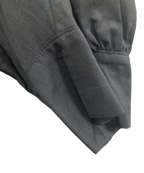 mizuiro-ind（ミズイロインド）mizuiro-ind (ミズイロインド) ブラウスワンピース ブラック サイズ:Fの古着・服飾アイテム