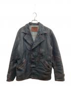 OLD CROWオールドクロウ）の古着「101 - MOTORCYCLE JACKET」｜ブラック