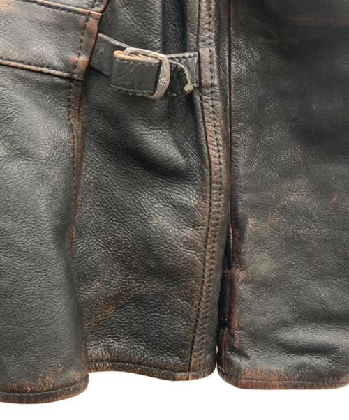 OLD CROW（オールドクロウ）OLD CROW (オールドクロウ) 101 - MOTORCYCLE JACKET ブラック サイズ:Lの古着・服飾アイテム