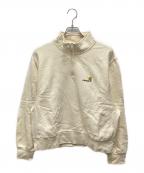 CarHarttカーハート）の古着「ハーフジップスウェット」｜アイボリー