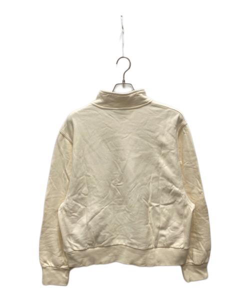 CarHartt（カーハート）CarHartt (カーハート) ハーフジップスウェット アイボリー サイズ:Lの古着・服飾アイテム