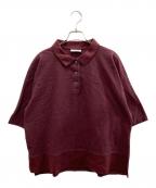 LACOSTEラコステ）の古着「キモノスリーブボックスポロシャツ」｜レッド