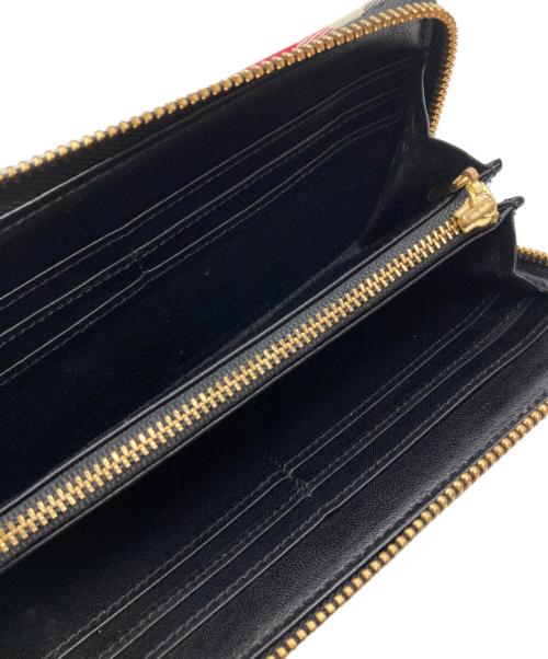 BLUE LABEL CRESTBRIDGE（ブルーレーベルクレストブリッジ）BLUE LABEL CRESTBRIDGE (ブルーレーベルクレストブリッジ) 長財布 ブラックの古着・服飾アイテム