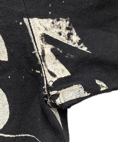 stussy（ステューシー）stussy (ステューシー) プリントカットソー ホワイト×ブラック サイズ:Lの古着・服飾アイテム