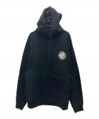 HUFハフ）の古着「プルオーバーパーカー」｜ブラック