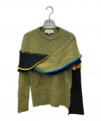 ENFOLDエンフォルド）の古着「ニット」｜グリーン