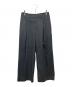 BEAUTY&YOUTH UNITED ARROWS（ビューティーアンドユースユナイテッドアローズ）の古着「タックワイドパンツ」｜グレー