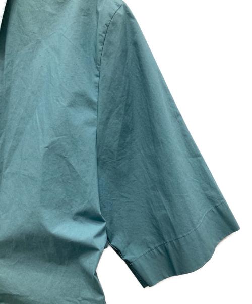 MACPHEE（マカフィー）MACPHEE (マカフィー) コットンレーヨンタイプライター シャツワンピース ブルー サイズ:36の古着・服飾アイテム