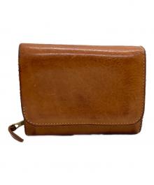 IL BISONTE（イル ビゾンテ）の古着「2つ折り財布」｜ブラウン