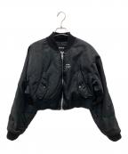 ZUCCAズッカ）の古着「アーカイブクロップドMA-1ジャケット」｜ブラック