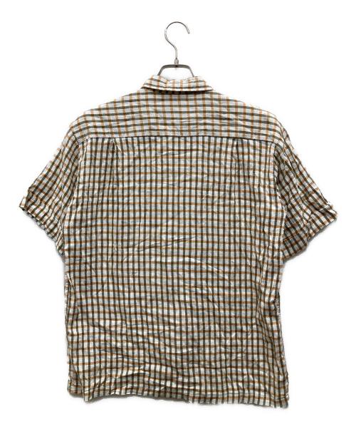 stussy（ステューシー）stussy (ステューシー) 90'sオープンカラーシャツ ベージュ サイズ:Lの古着・服飾アイテム