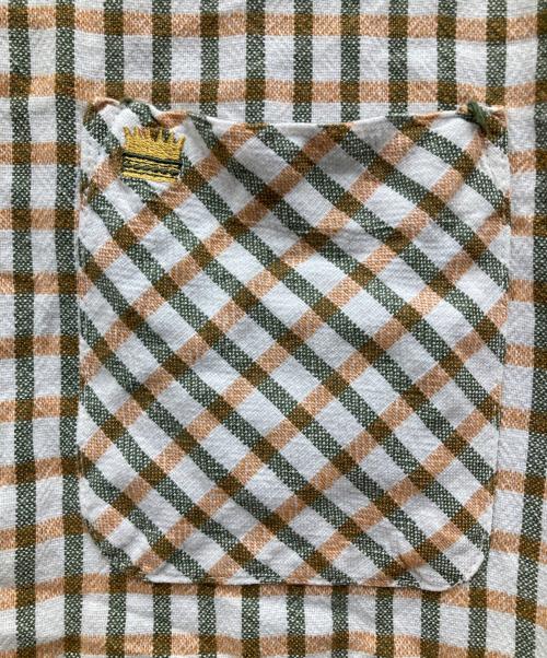 stussy（ステューシー）stussy (ステューシー) 90'sオープンカラーシャツ ベージュ サイズ:Lの古着・服飾アイテム